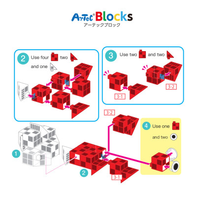Bộ đồ chơi lắp ghép Artec Thế giới - Động vật giáp xác