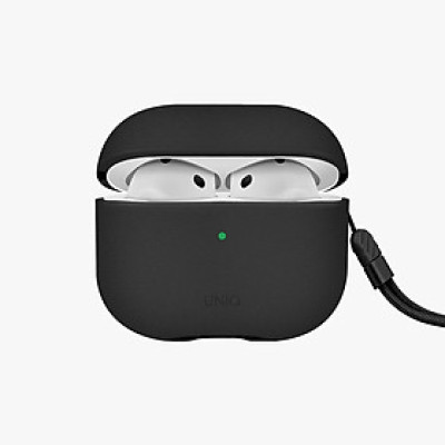 Bao Case Ốp Da Thật UNIQ Lyden Leather dành cho Airpods 4 - Hàng Chính Hãng