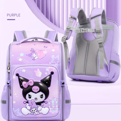 Ba lô học sinh tiểu học phong cách mới có hình dễ thương, bảo vệ cột sống cho các em học sinh tiểu học, ba lô nhẹ dung tích lớn, tiện ng cho bé - HS1314
