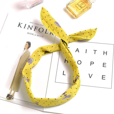 Băng đô cài tóc dạng dây cột dễ thương (giao ngẫu nhiên )