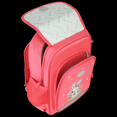 Ba Lô Học Sinh Kid Conezo Kèm Bóp Viết - Sakos SBO021LBNG00 - Love Bunny