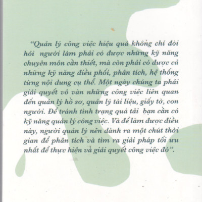 Strohmer - Những kỹ năng quản lý