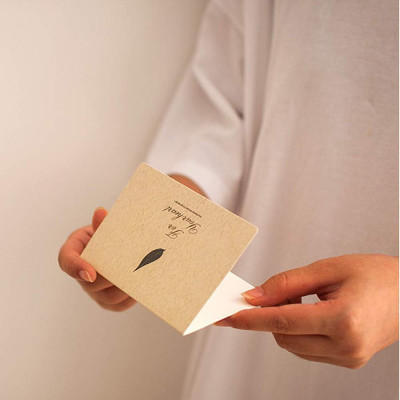 Thiệp quà tặng, thiệp cảm ơn, chúc mừng, kỷ niệm Kingdom Herb