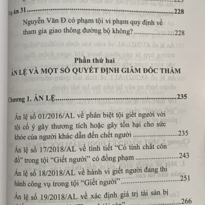 Bình luận án hình sự phức tạp, có nhiều quan điểm khác nhau trong quá trình tiến hành tố tụng và một số án lệ, quyết định giám đốc thẩm (tái bản lần thứ nhất, có sửa đổi, bổ sung)