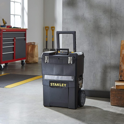 THÙNG ĐỰNG ĐỒ NGHỀ 3 NGĂN THÁO RỜI STANLEY 1-93-968 - HÀNG CHÍNH HÃNG