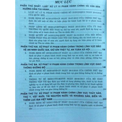 Luật xử lý vi phạm hành chính 