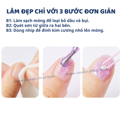Phụ kiện cho bé gái vòng tay, vòng charm, sơn móng tay Mideer Girls Power Lacing Beads