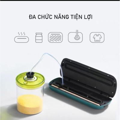 MÁY HÚT CHÂN KHÔNG KÈM HÀN MIỆNG TÚI, TẶNG KÈM 10 TÚI HÚT, AN TOÀN KHI SỬ DỤNG HÀNG CHÍNH HÃNG