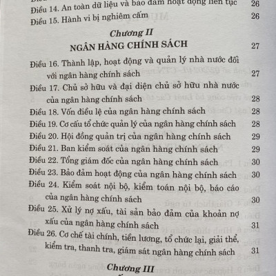 Luật Các Tổ Chức Tín Dụng 