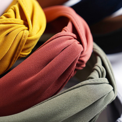 Bờm cài tóc bản to 1 mầu sang trọng mẫu mới thanh lịch - BN96.2 Vàng