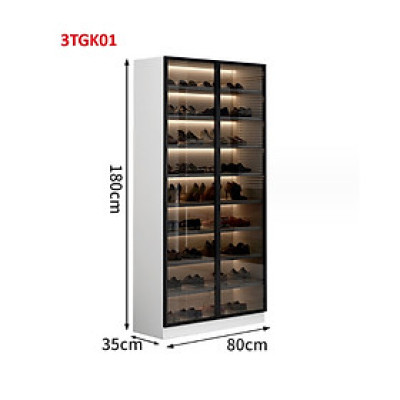 Tủ giày cánh kính 3TGK01A (Tủ không đèn)