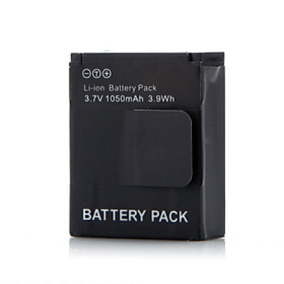 Pin Dành Cho Máy Ảnh GOPRO HERO 2,3 1050mAh 3.7V 3.9Wh AHDBT-201/301 - Hàng Nhập Khẩu