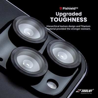 Kính Cường Lực Camera Lens Zeelot TitaniumPlshield Dành Cho iPhone 13 ProMax /13 Pro-Hàng chính hãng