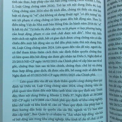 Bình luận Luật Công chứng năm 2024
