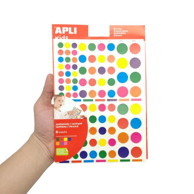 APLI_Sticker Vuông Nhiều Màu_12970