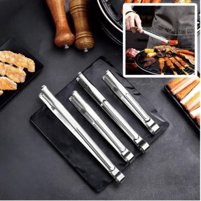 Hàng chính hãng: Kẹp thực phẩm inox GGOMi Hàn Quốc cỡ XXL GG220, lưỡi 30cm. Dùng để kẹp thực phẩm, nướng thịt...