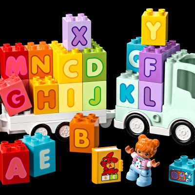 Đồ Chơi Lắp Ráp Đoàn Tàu Học Chữ - Alphabet Truck - Lego Duplo 10421 (36 Mảnh Ghép)