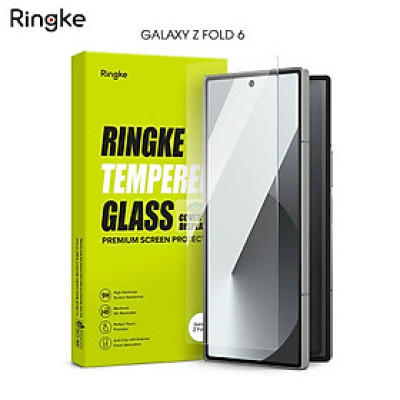 [Combo 2] Dán cường lực dành cho Samsung Galaxy Z Fold 6 RINGKE Cover Display Tempered Glass (Màn hình ngoài) - Hàng Chính Hãng