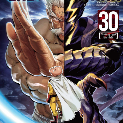 Sách - One-Punch Man - Tập 30 - Chướng Ngại Lớn Nhất - Tặng Kèm Bookmark