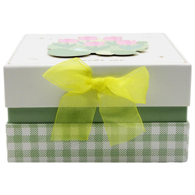 Hộp Quà Vuông Nắp Rời Size Vừa 18 x 18 cm - Zhe Jang NC06-52