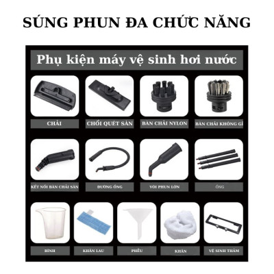 Máy làm sạch bằng hơi nước SOKANY SK-11047 công suất mạnh mẽ 2000W, nhiệt độ cao, áp suất lớn, dùng cho nhà bếp, gia đình - HÀNG CHÍNH HÃNG - DELIYA