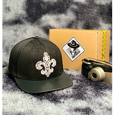 Nón hiphop, mũ snapback Ông địa lá bài vua phối vải kaki form chuẩn thời trang cao cấp