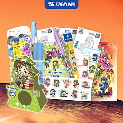 Bộ quà tặng  học cụ Akooland - giao mẫu ngẫu nhiên