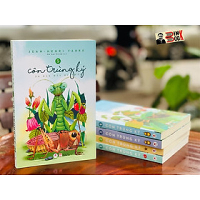 (Ấn bản đầy đủ nhất của Jean-Henri Fabre) CÔN TRÙNG KÝ – Tập 5 - Jean-Henri Fabre - An Lạc Group dịch – Huy Hoàng Bookstore – bìa mềm