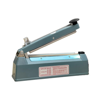 Máy hàn miệng túi có dao cắt PFS-200 hàng chính hãng, khung vỏ nhôm, công xuất thực 300W, đường hàn 200x20(mm) - Hàng nhập khẩu