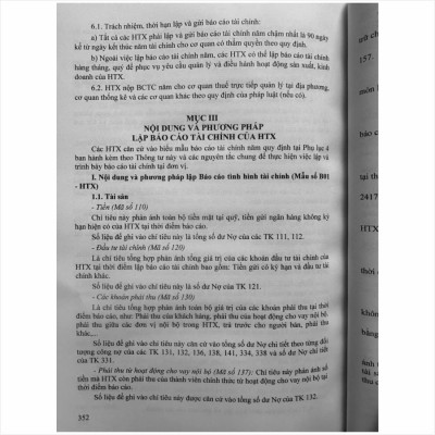 Sách Hướng Dẫn Chế Độ Kế Toán Hợp Tác Xã, Liên Hiệp Hợp Tác Xã theo Thông Tư số 71/2024/TT-BTC (V2522T)