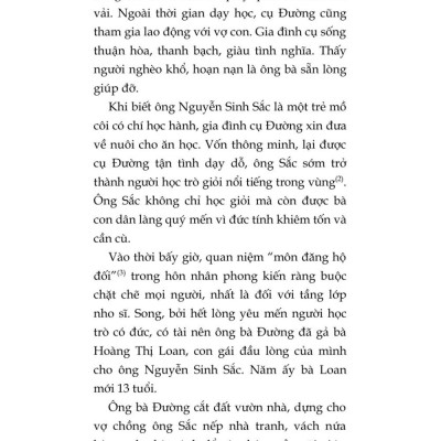 Thời niên thiếu của Bác Hồ (Xuất bản lần thứ hai) bản in 2025