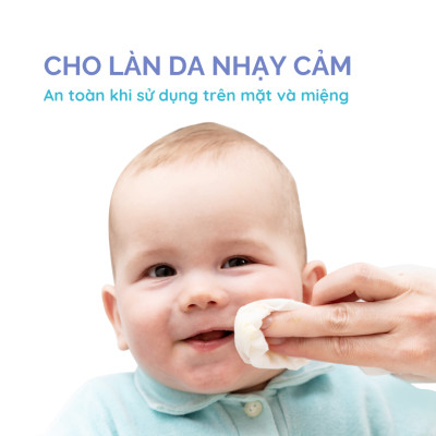 Khăn giấy ướt Hoppi không cồn không mùi giành cho bé
