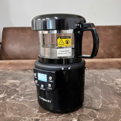 Máy rang hạt cà phê công nghệ gia nhiệt không khí chuyên nghiệp thương hiệu Cafemasy CCR-305 - Hàng Nhập Khẩu