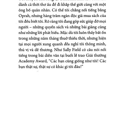 Chẳng Bao Giờ Quá Trễ Để Trở Thành Chính Mình (Tái Bản 2023)