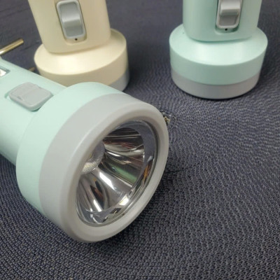 Đèn pin sạc , đèn LED   - Đèn pin mini siêu sáng đa năng 2 trong 1 , đèn chiếu sáng khẩn cấp đa năng  dùng cho gia đình, cắm trại ngoài trời , ánh sáng mạnh