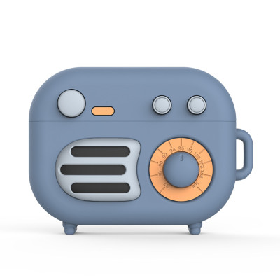 Bao Case Cho Airpods Pro Hình Radio Retro - Hàng chính hãng / Hàng nhập khẩu