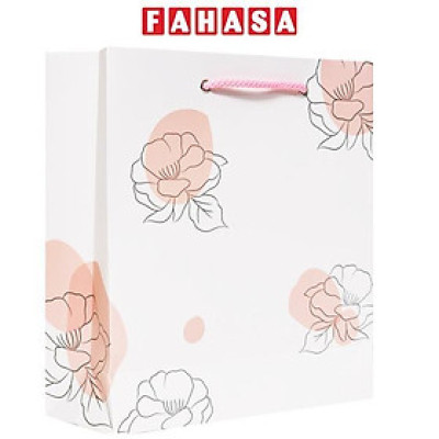 Túi Đựng Quà Camellia - Pretty Pink - 25 x 22 x 8 cm - The Sun 01