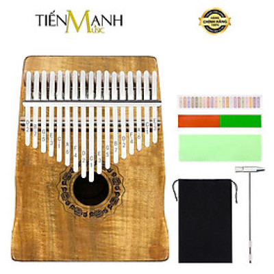 Đàn Kalimba 17 Phím Hluru KHD17-Koa (Tone C) Hàng Chính Hãng - Kèm Móng Gẩy DreamMaker KDKO