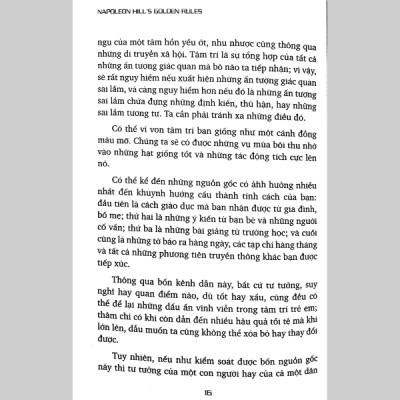 Những Nguyên Tắc Vàng Của Napoleon Hill (Tái Bản 2023) - Napoleon Hill