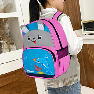 Ba lô học sinh dành cho bé gái Xbags Dolphin Xb 3021