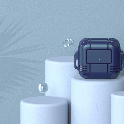 Ốp Case LOLIFO Kai Nguyen Protective Dành Cho Airpods 3 và Airpods PRO, Khoá Thông Minh Bảo Vệ Toàn Diện, Chống Rơi Vỡ - Hàng Nhập Khẩu