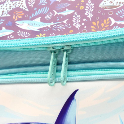 Ba Lô Chống Gù Cá Mập Siêu Nhẹ - Thiên Long BP-020 - Xanh Biển