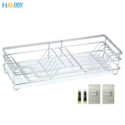 Kệ đựng đĩa dán tường nhà bếp đa năng cao cấp Hobby Home Decor KD2