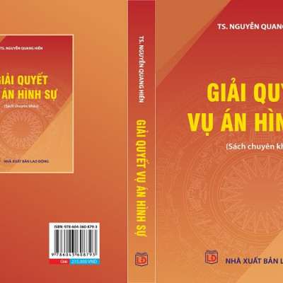 Giải Quyết Vụ Án Hình Sự