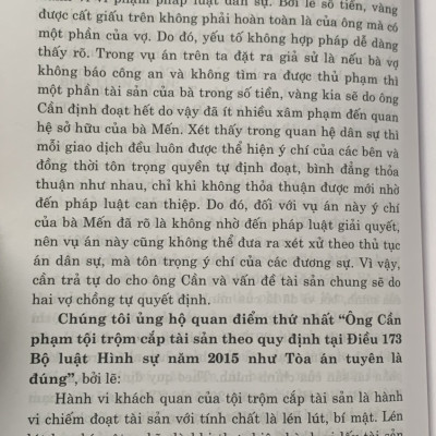 Bình luận án hình sự phức tạp, có nhiều quan điểm khác nhau trong quá trình tiến hành tố tụng và một số án lệ, quyết định giám đốc thẩm (tái bản lần thứ nhất, có sửa đổi, bổ sung)
