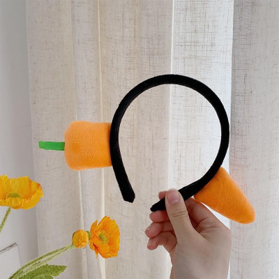 Cài tóc con cá, cà rốt 3D ngộ nghĩnh , Băng đô rửa mặt dễ thương