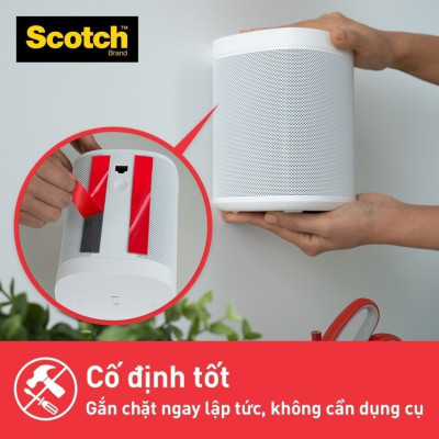 Băng dính hai mặt siêu dính 3M SCOTCH  414-S19, 19 mm x 1.5 m, 19mm x 4m
