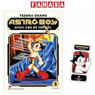 Sách - Astro Boy - Atom-Cậu Bé Tay Sắt - Tập 1 - Tặng Kèm Bookmark