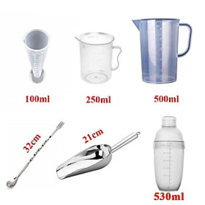 Combo 6 Dụng Cụ Pha Chế Trà Sữa
