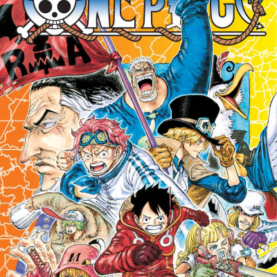 Sách - One Piece - Tập 107 - “Anh Hùng Huyền Thoại” - Bản Bìa Áo
